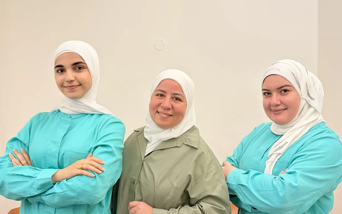 The orthodontic support staff at Lumident Polyclinic